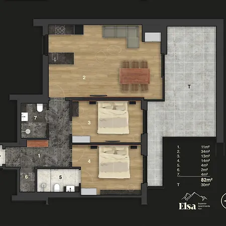 Apartment Elsa *