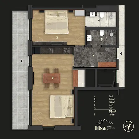 Apartment Elsa *