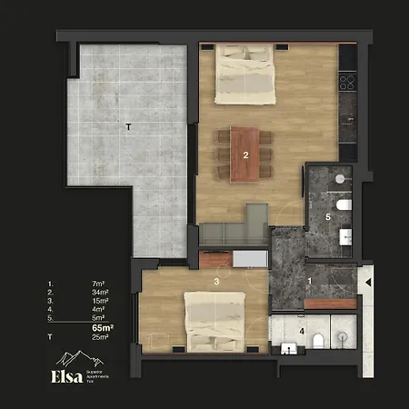 Elsa Apartment Tux